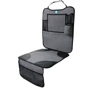 Mata pod fotelik z organizerem 2w1