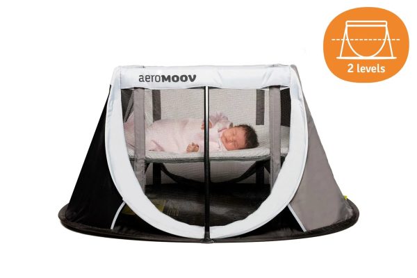 Łóżeczko turystyczne Instant Travel Cot - Grey Rock - obrazek 3