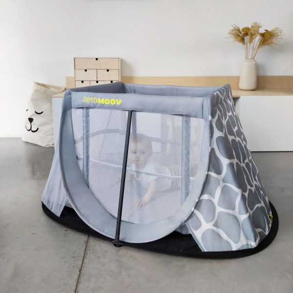 Łóżeczko turystyczne Instant Travel Cot - Giraph Sky - obrazek 4