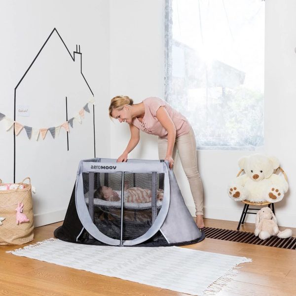 Łóżeczko turystyczne Instant Travel Cot - Grey Rock - obrazek 7