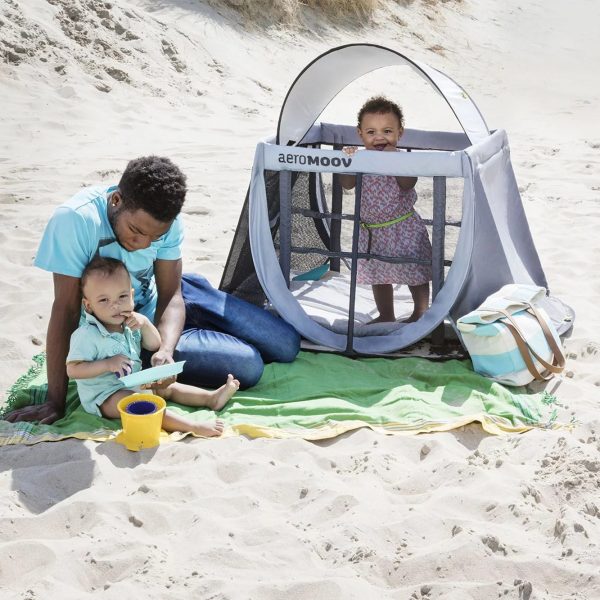 Łóżeczko turystyczne Instant Travel Cot - Grey Rock - obrazek 8