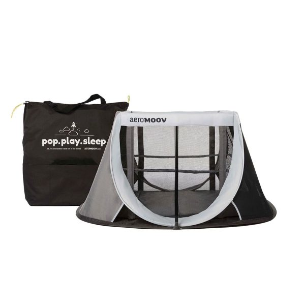Łóżeczko turystyczne Instant Travel Cot - Grey Rock