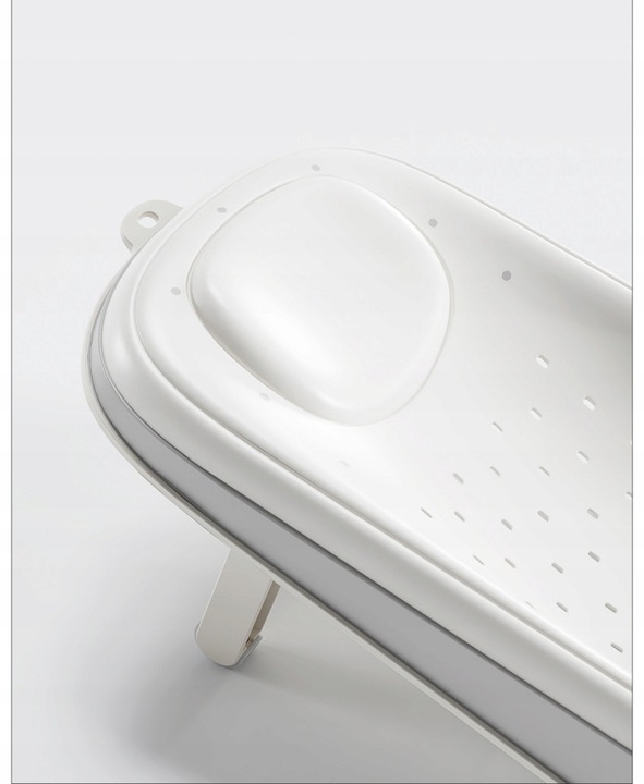 Fotelik leżaczek do wanienki grey Ines&John - obrazek 5