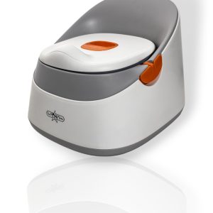 Nocnik dziecięcy Premium white/grey/orange Ines&John