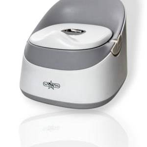 Nocnik dziecięcy Premium white/grey/silver Ines&John