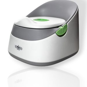 Nocnik dziecięcy Premium white/grey/green Ines&John