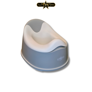 Nocnik dziecięcy z wyjmowaną wkładką grey/white Ines&John